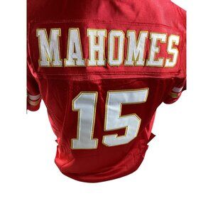 Kansas City Chiefs Patrick Mahomes #15 Red Football Jersey Med*Pro Zone*Kopkoc